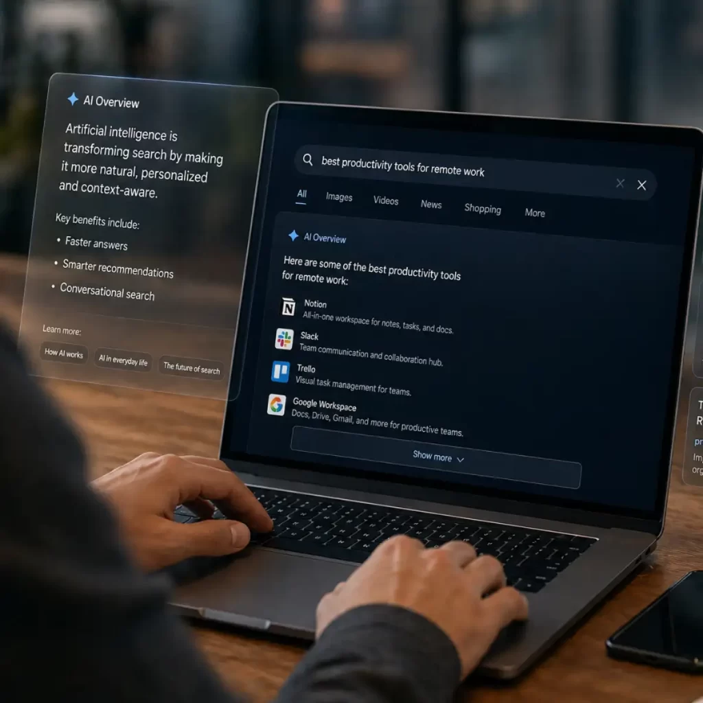 motoare de cautare si AI